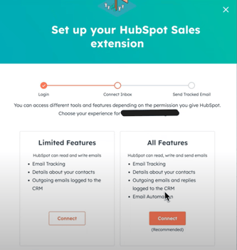 Hubspot_access_to_Gmail_selection